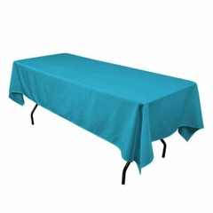 10 Polyester Tablecloths RECTANGULAR 60″ x 126″ Inch Hotel 25 COLORS SALE USA