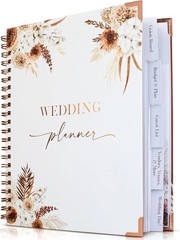 Beautiful Boho Wedding Planner Book and Organizer – Enhance Excitement and Makes