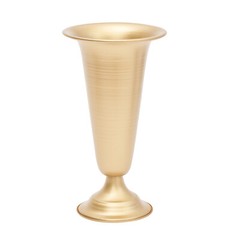 10 Pcs Tabletop Metal Wedding Table Decor Centerpiece Flower Trumpet Vase Set
