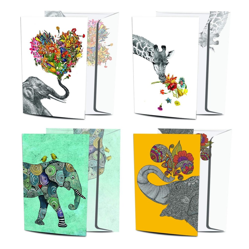Tree-Free Greetings 8 Pack Greeting Cards, 100% Recycled Paper, Eco-Friendly …