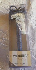 David Tutera Denim Lace Guest Book