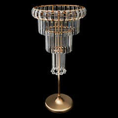Elegant Gold Flower Stand, 4-Tier Wedding Centerpiece, Versatile Display
