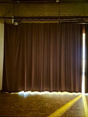 Theater / Stage Vintage Classic Velvet Curtains Mauve/Taupe 30’x13′ & Valance