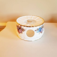 Vintage Royal Albert Moonlight Rose Tea Pot Warmer – English Bone China