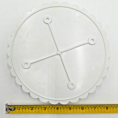 Vintage Wilton Round Cake Plates / Separators / Stands! Lot of 4! 8 Inches!