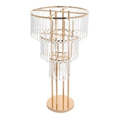 3-Tier Flower Stand for Wedding, Crystal Flower Stand, Weddings Decoration Stand