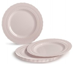 » OCCASIONS » 50 Plates Pack (25 Guests)-Extra Heavyweight Vintage Wedding Di…