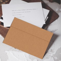 A4 Brown Kraft 4×6 Envelopes Self Seal 100 Pack, Goefun 4.25 x 6.25 A4, brown