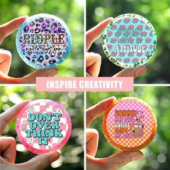 M450 3inch 100pcs Car Freshies Cardstock Cutouts Round for Circles Silicone M…