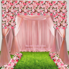 10 Pack Pink Wedding Arch Decorations – 20.47″ Floral Centerpieces