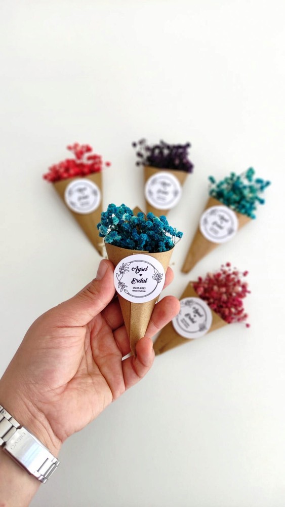 25PCS Wedding Favors For Guests, Bouquet Wedding Gift, Rustic Wedding Favors