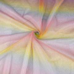 Rainbow Glitter Tulle Rolls Gradient Color for Table Runner Chair Tutu Skirt Sew