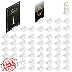 CUGLIN 60 Table Number Card Holders
