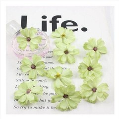 50 pieces DIY daisy home wedding mini silk flower head decoration artificial