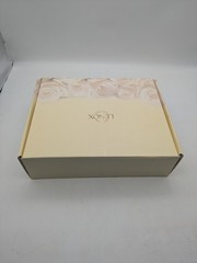 Lenox Opal Innocence Event Guestbook With Pen Silverplated