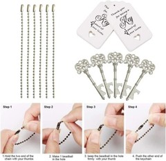 100 PCS Wedding Favors Bottle Opener,Wedding Gifts for Guest Vintage Skeleton Ke