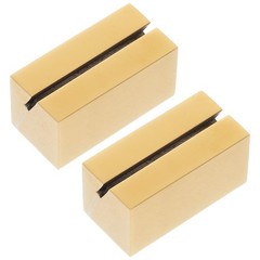 2 Pcs Restaurant Menu Card Clips Reception Table Numbers Holders
