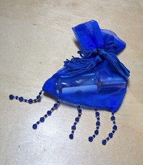 Jewelry Bags Organza Bags BLUE Gift Pouch Candy Wedding Favor Mix 5×7 3×4 48pcs