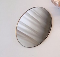 SET OF 10 LUXURY NAME PLACE WEDDING TABLE PLACEMENTSROUND ACRYLIC MIRROR BLANKSW