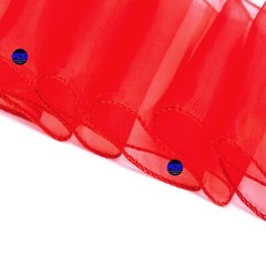 100 Red Organza Chair Sashes Chair Cover Wider Bows wedding Reception Party