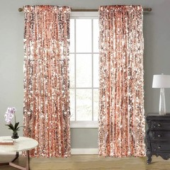Big Sequin Rose Gold Drapes Curtains Panels Payette Sequin Backdrop Curtains …