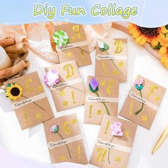 360Pcs Letter Stickers Glitter Alphabet Stickers 2 Inch Self Adhesive Waterpr…