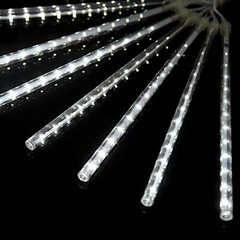 96″ long Clear Meteor Rain Sequence LED Lights – Wedding Party Backdrops Sale