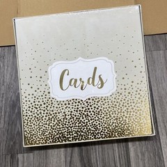 «NEW» HALLMARK Elegant Card Any Occasion Receiving Box 10″X10 «X10»