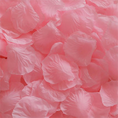 1500PCS Pink Rose Petals Silk Rose Petals for Romantic Night for Her Set Wedding