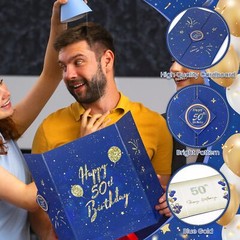 60th Birthday Party Decor Alternative Signature Guest Book for Men Women