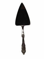Wallace Baroque Silverplated Bridal Cake Server Fancy & Floral – Mint!