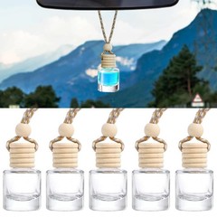 GLSOWEE 5PCS Car Rear View Mirror Charm, 8ml 1 Count (Pack of 1), Clear