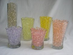 Wedding Water Beads Vase fill Centerpiece Decorations -Bulk pack makes 3 gallons