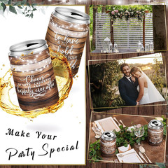 50 Pieces Wedding Can Cooler Bulk Engagement Party Favors for Guests Cheers to L