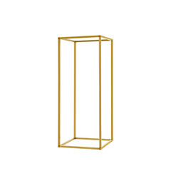 10Pcs 23.6» Tall Gold Metal Flower Stand for Wedding Table Centerpieces Decor！！