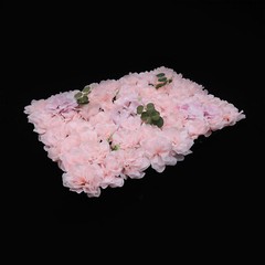 Panel 3d Hydrangea Flower Photo Wall Decoration 6pcs 23.6×15.7″For Wedding Party