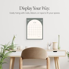 Versatile Calendar 2026-2027 – Vertical January 2026 8.5×11 Inches No Magnet