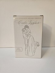 Weddingstar True Romantic Groom Lifting Bride Wedding Cake Topper Med Skin Tone