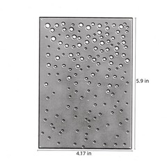 Dot Dotted Star Background Frame Cutting Dies, Stars Die Cuts Metal Embossing…
