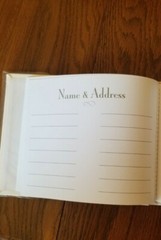 NEW ** Burnes of Boston Special All Occasion Guest Book