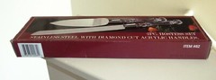 Vintage Wedding 2 Pc Hostess Set – Stainless Steel, Diamond Cut Acrylic Handles