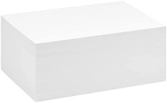 Reskid White Cardstock Thick Paper – Blank Heavy Weight 125 lb 5×7,