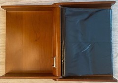Lenox Wedding Promises Book Shelf Album Wood & Silver Tone for 160 Photos