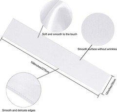 4pc 12″x 108» White Satin Table Runner Long Bright Silk Smooth Wedding Party