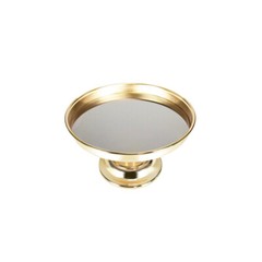 Gold Cake Stand,8 Inches Round Cupcake Stands Metal Party Dessert Display Stand