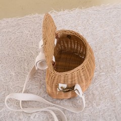 Basket with Lid Toy Container for Children Boys Girls Shoulder Bag