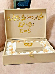 Custom Velvet Wedding Box