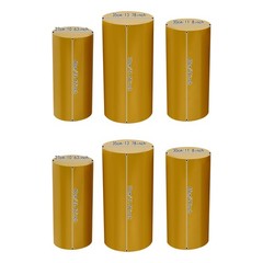 6Pcs Cylinder Pedestal Stands, Metal Display Stands For Wedding Birthday Decor