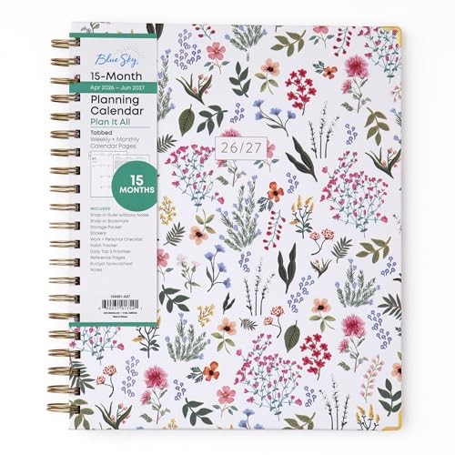 15 Month 2026-2027 Weekly and Monthly 8.5″ x 11″ Londonberry- 2026/2027