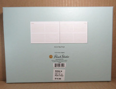NEW Punch Studio GUEST BOOK 100 Lined Pages with Gold Pen Party Event SEALED BOX